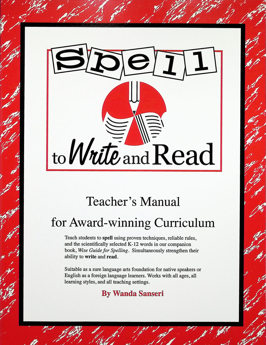 Spell to Write and Read (repl Tchng Rdg Hm &