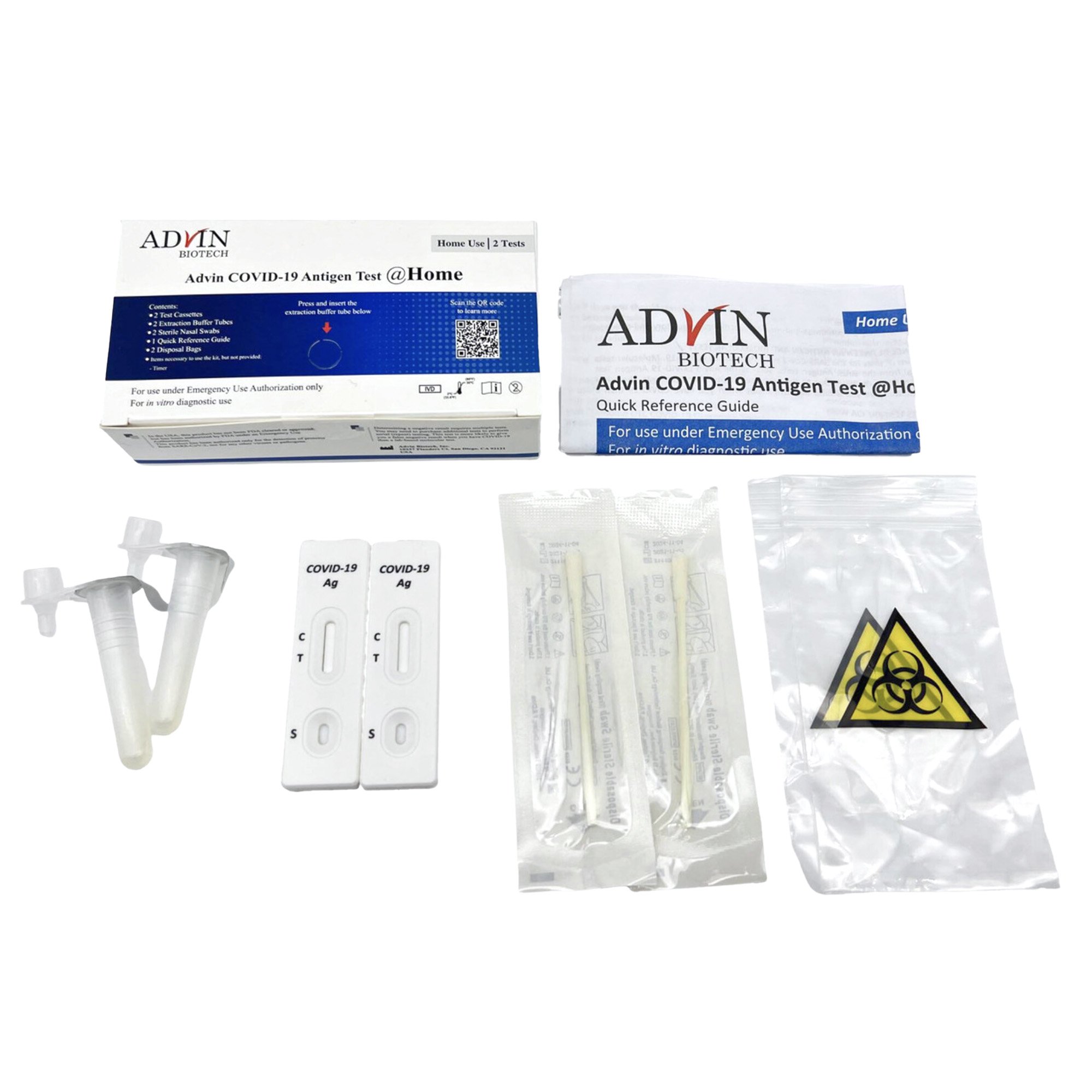 Advin COVID-19 Antigen Test Kit MK 1241225