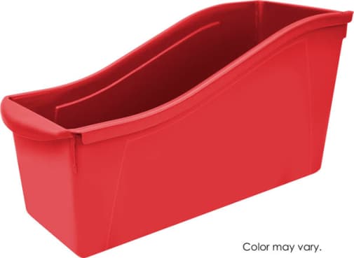 Book Bin Large - Red