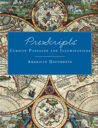 Prescripts Cursive Passages and Illuminations: American Documents