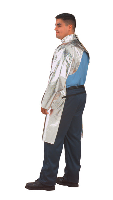 50" Open Back Coats: 15 oz. Aluminized Rayon