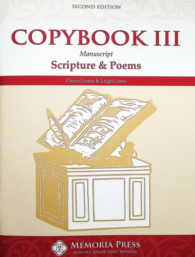 Memoria Press Copybook 3: Manuscript