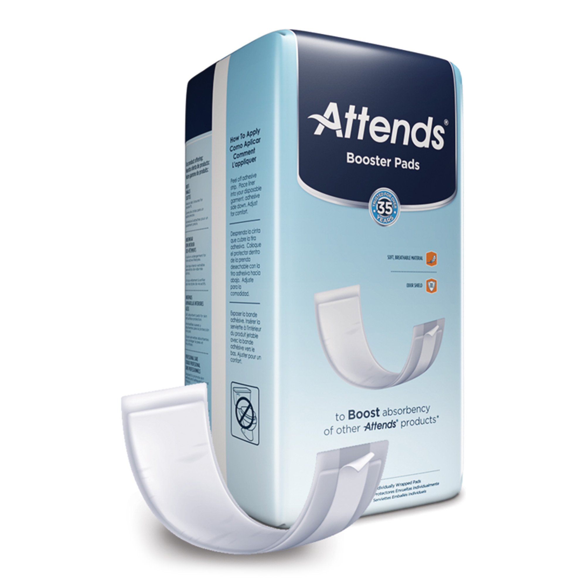 Attends Booster Pad, 3.5 x 11 Inches MK 496076