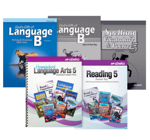 Abeka Language Arts 5 Parent Kit (Revised)