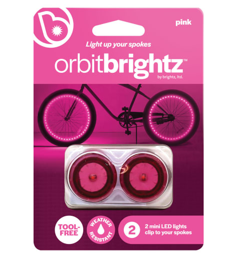 Orbit Brightz Bike Tire Lights - Pink