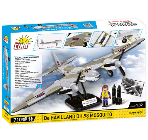 COBI De Havilland DH.98 Mosquito Combat Aircraft - 710
