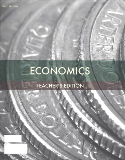 BJU Press Economics Teacher Edition 3rd Edition