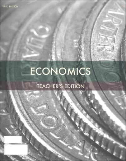 BJU Press Economics Teacher Edition 3rd Edition