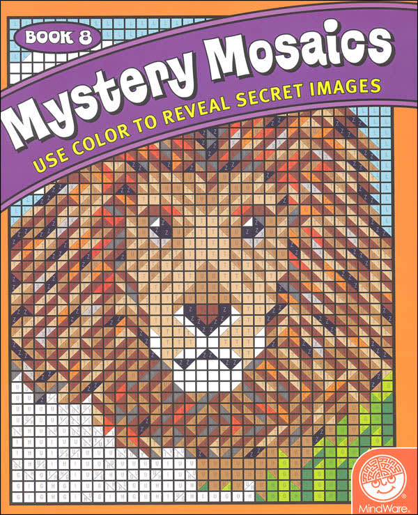Color By Number Mystery Mosaics: Book 8