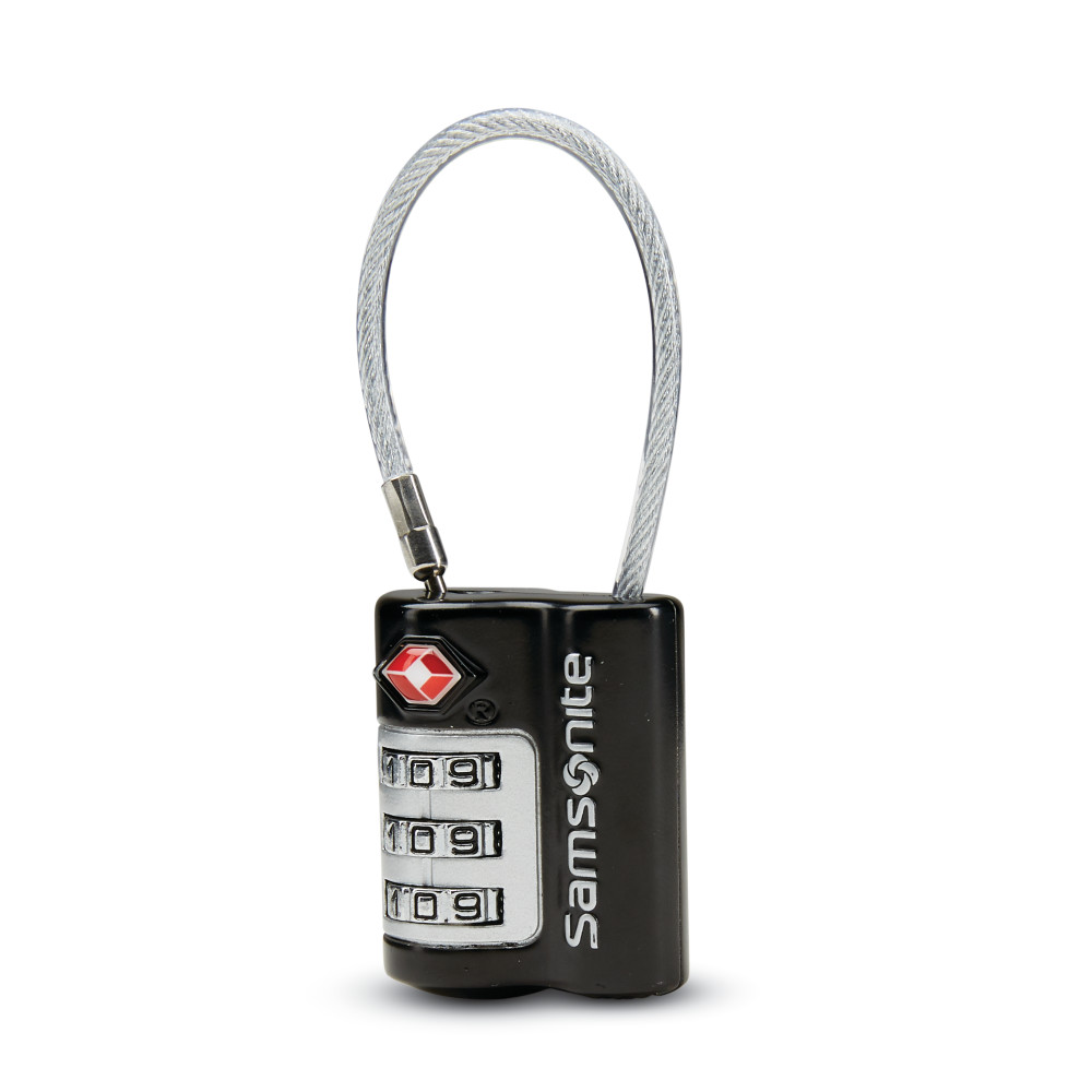 Samsonite 3 Dial Combination Cable Lock