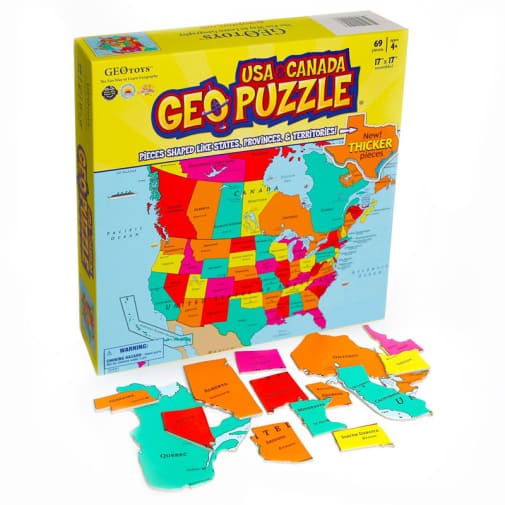 U.S. & Canada GeoPuzzle