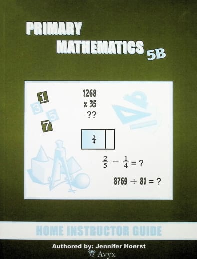 Primary Math US 5B Home Instructor Guide