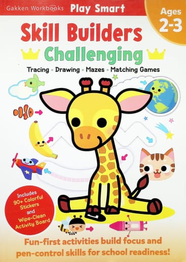 Play Smart Skill Builders: Challenging - Age 2-3