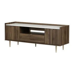 TV Stand with Doors and Drawer
