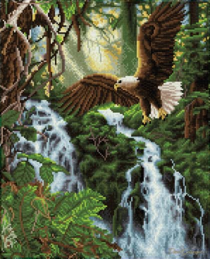 Eagles Flight Diamond Dotz Art Kit (Intermediate)
