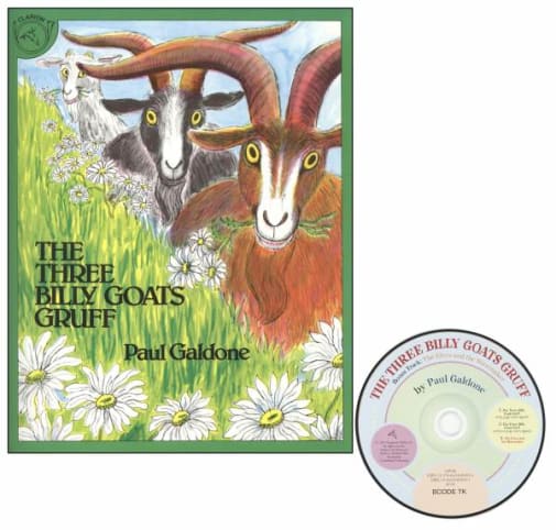 Three Billy Goats Gruff Book & CD