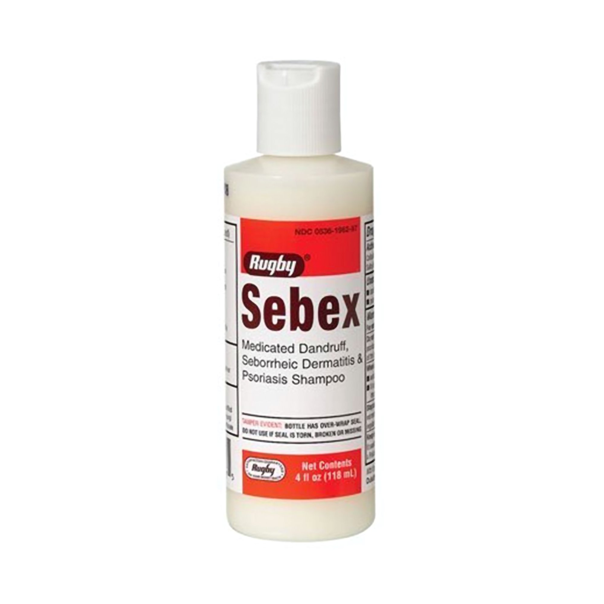 Rugby Sebex Medicated Dandruff, Seborrheic Dermatitis & Psoriasis Shampoo, 4 oz MK 261786