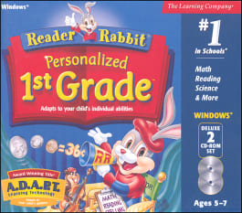 Reader Rabbit Yellow Cd Reader Rabbit Personalized 1st Grade CD-ROMS