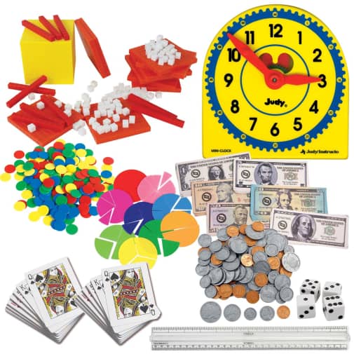 Third Grade Math with Confidence Manipulatives Set
