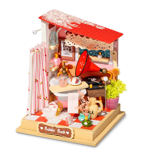 Bubble Bath Bathroom Super-Mini DIY House | Rolife