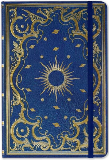 Celestial A5 Dot Matrix Notebook (Essentials Designer)