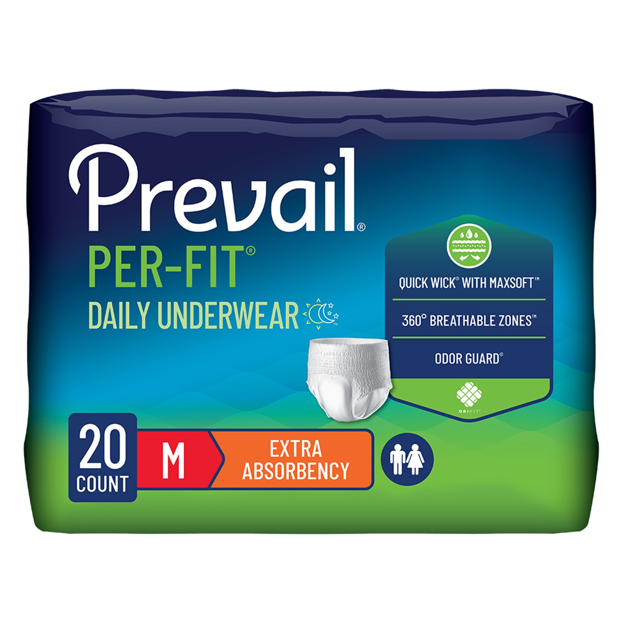 Prevail Per-Fit Extra Absorbent Underwear, Medium MK 572720