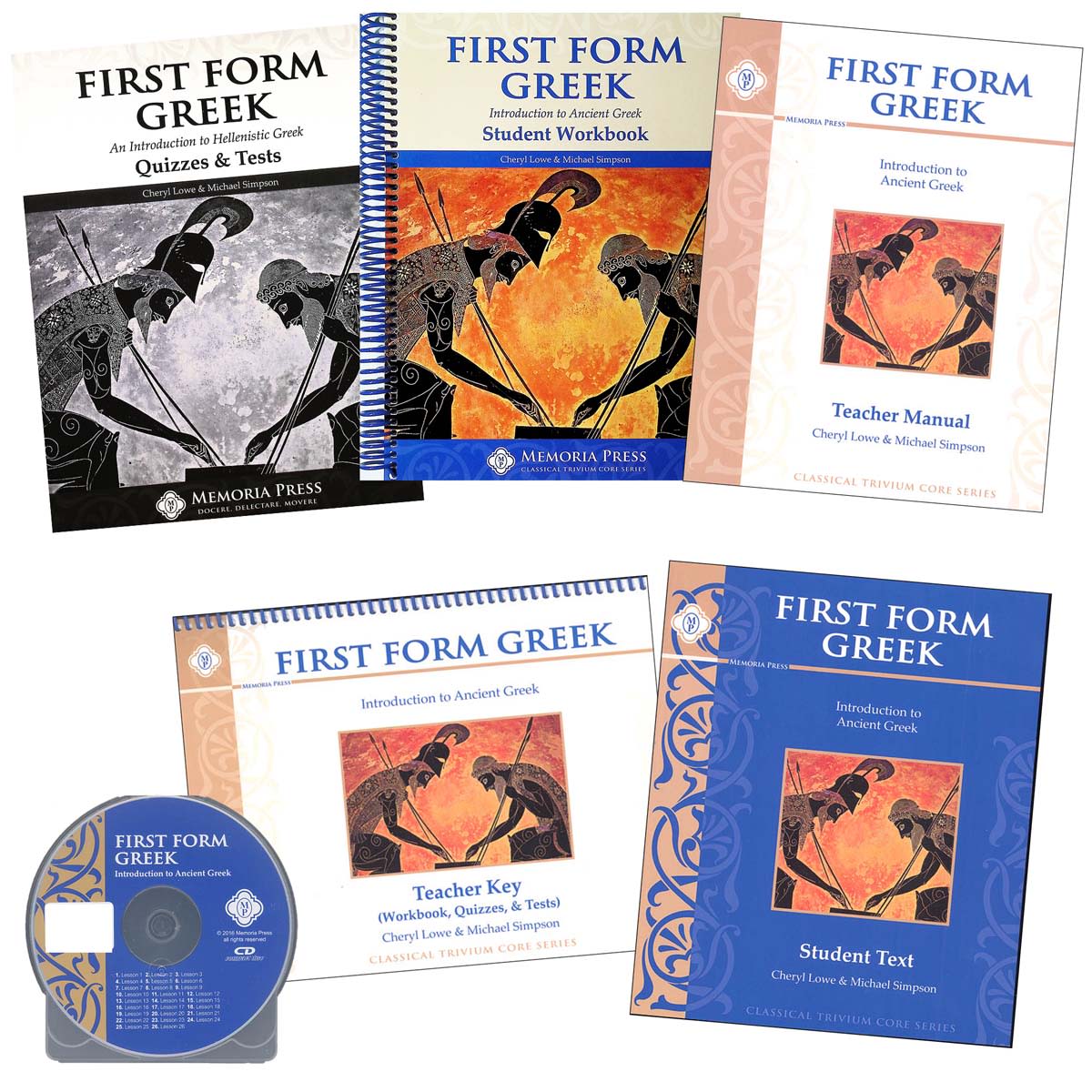 Memoria Press First Form Greek Text Set
