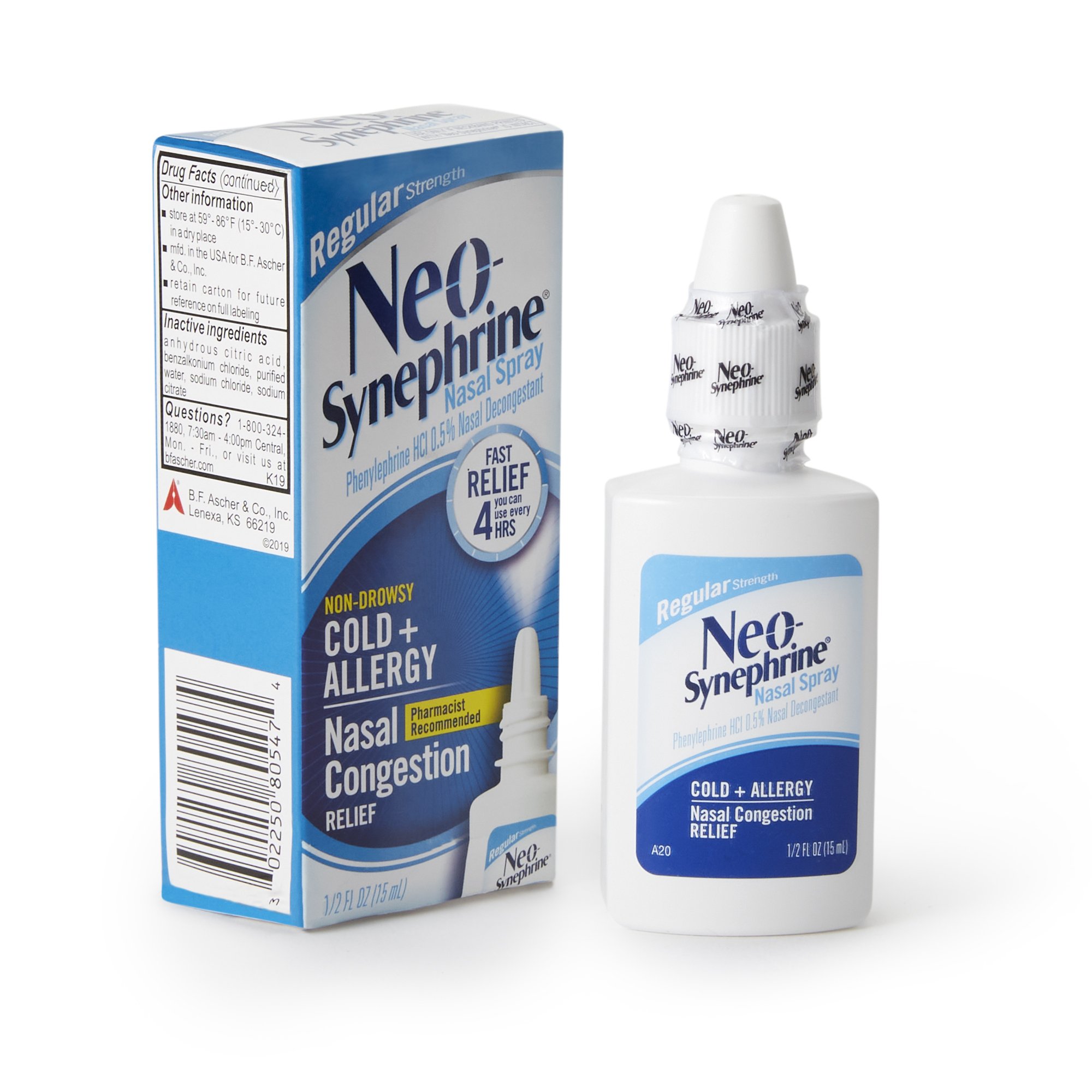 Neo-Synephrine Phenylephrine Sinus Relief MK 1172302