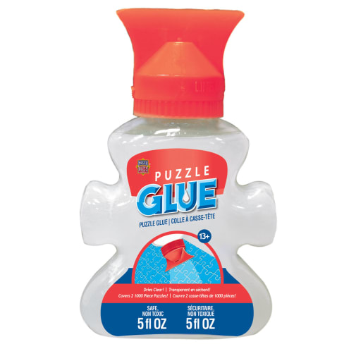 Puzzle Glue 5 oz. Puzzle Shaped Bottle