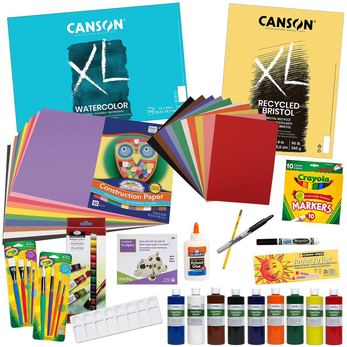 Home Art Studio Grade 2 Art Supply Package