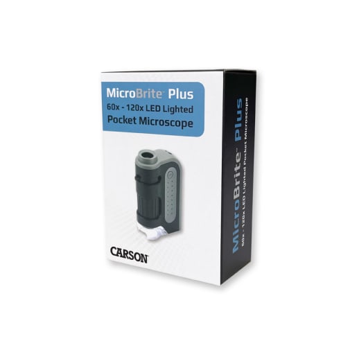 MicroBrite Plus 60x-120x LED Lighted Pocket Microscope