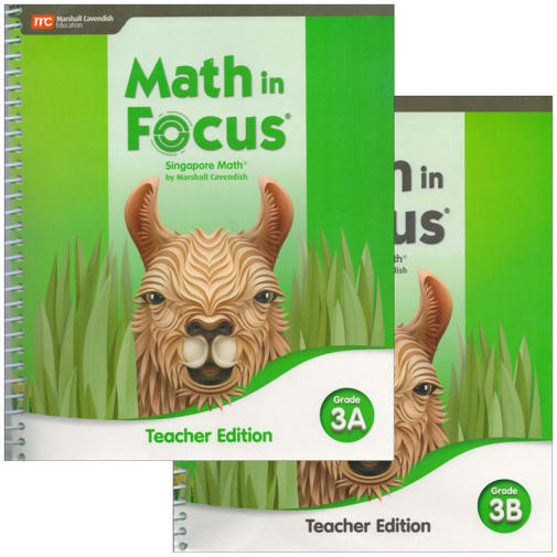 Math in Focus 2020 Teacher Edition Set Grade 3