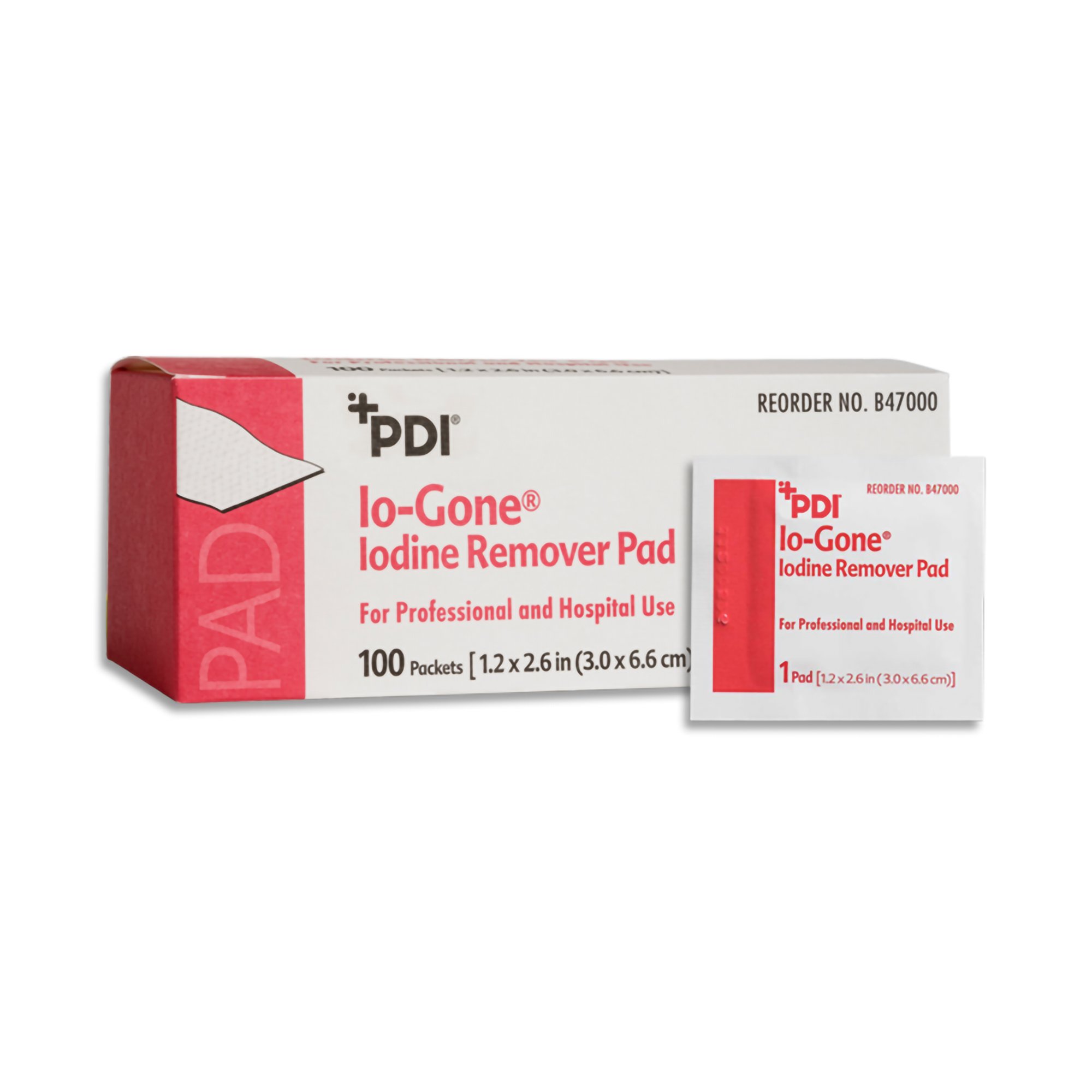 Io-Gone Iodine Removal Wipe, 3 x 6.6 centimeters MK 133060