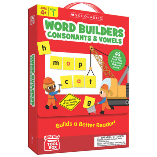 Little Red Tool Box: Word Builders -- Consonants & Vowels