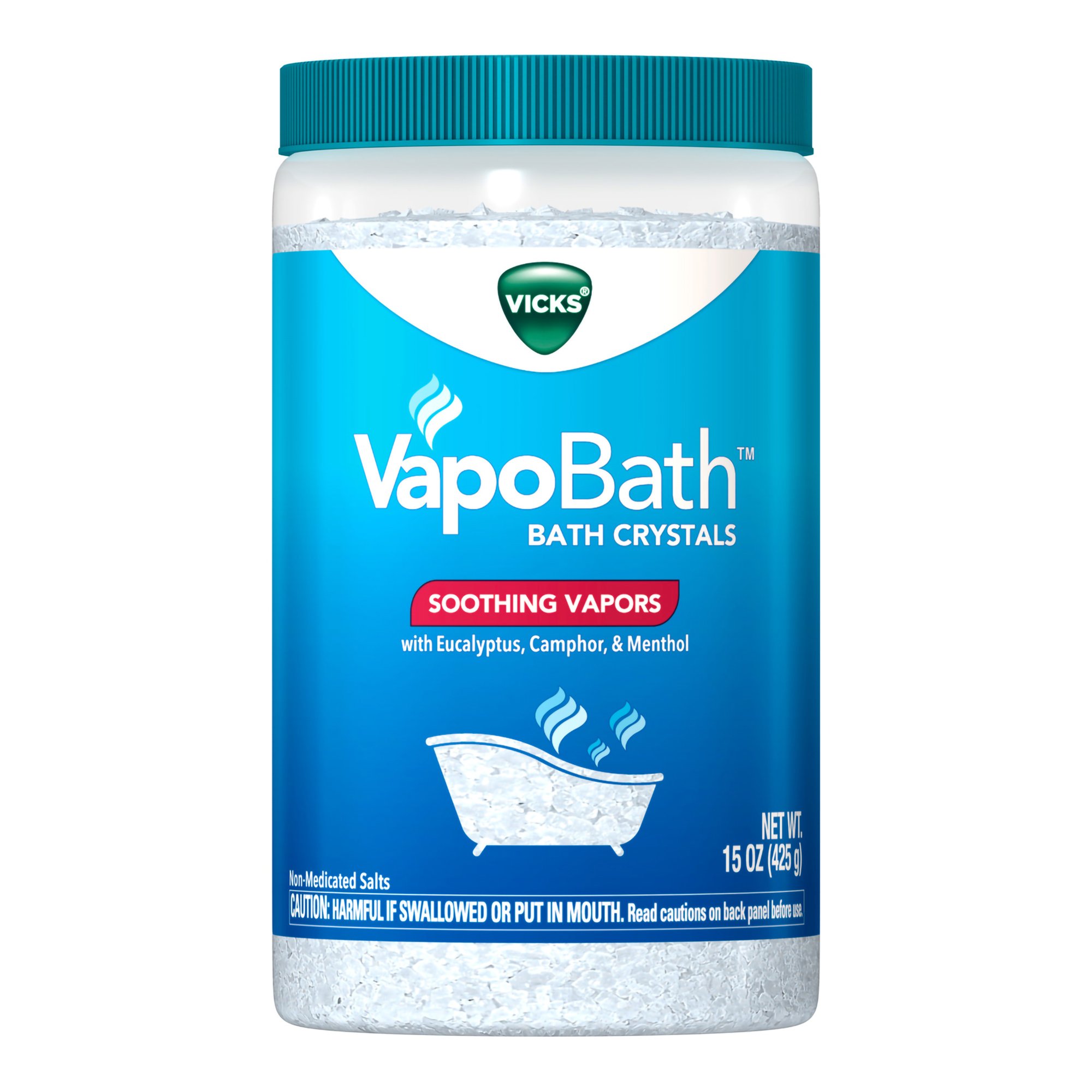 Vicks VapoBath Bath Crystals Nonmedicated Salts MK 1229281