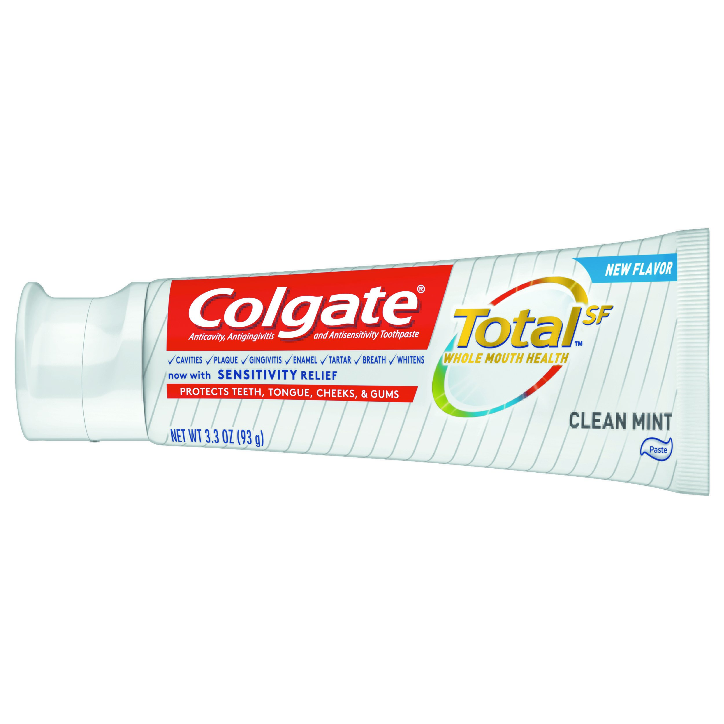Colgate Total Toothpaste, Clean Mint Flavor, 3.3 oz Tube MK 1124311