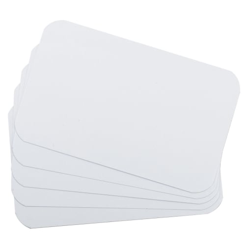 Bright Playing Cards 2.5" x 3.5" - White, Rounded Corners (52 count)
