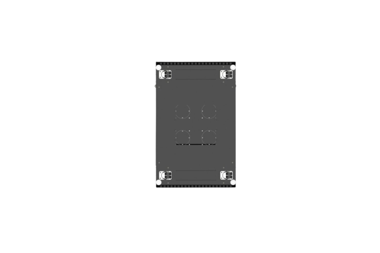45U LINIER® Server Cabinet - No Doors With Side Panels - 36in Depth