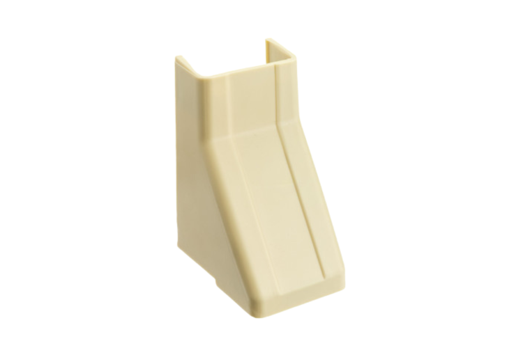 1.25 in Surface Mount Cable Raceway, Ceiling Entry, Ivory 1.25 in Surface Mount Cable Raceway, Ceiling Entry, Ivory