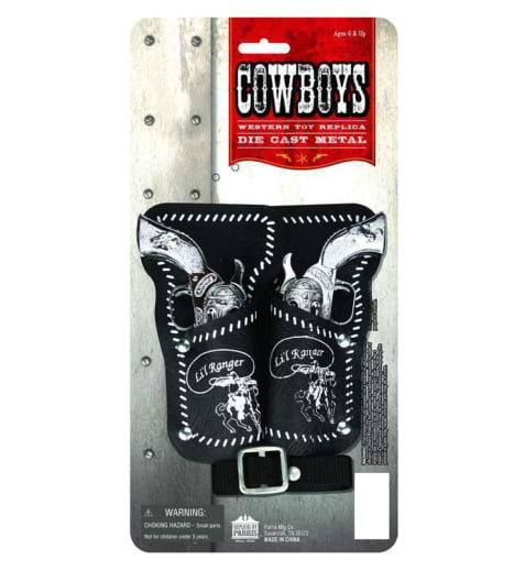 Parris Li'l Ranger Double-Holster Set (Western Cap Pistol)