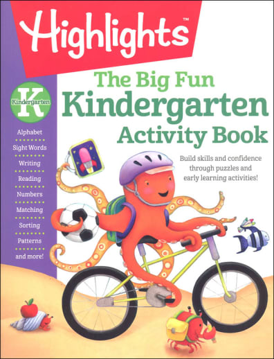 Big Fun Kindergarten Activity Book