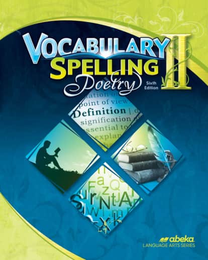 Abeka Vocabulary, Spelling, Poetry II Student Book