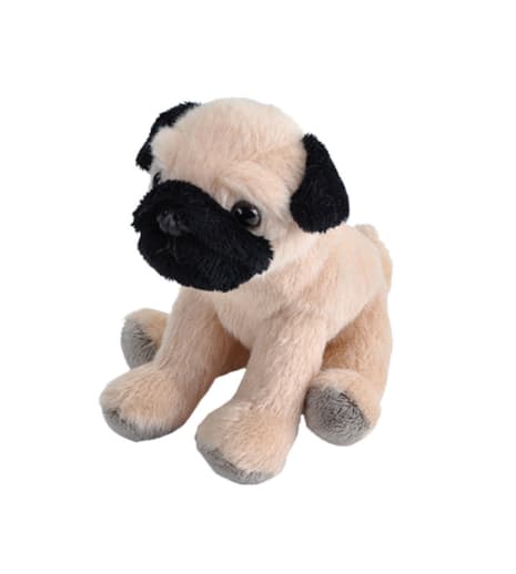 Pocketkins-Eco Pug 5" Plush