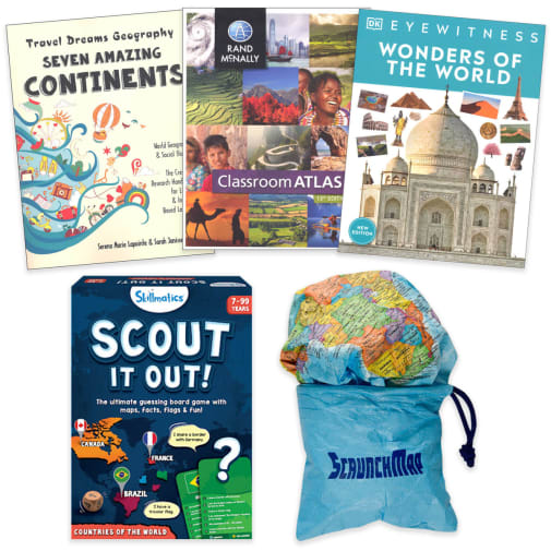 Travel Dreams Geography Seven Amazing Continents Package