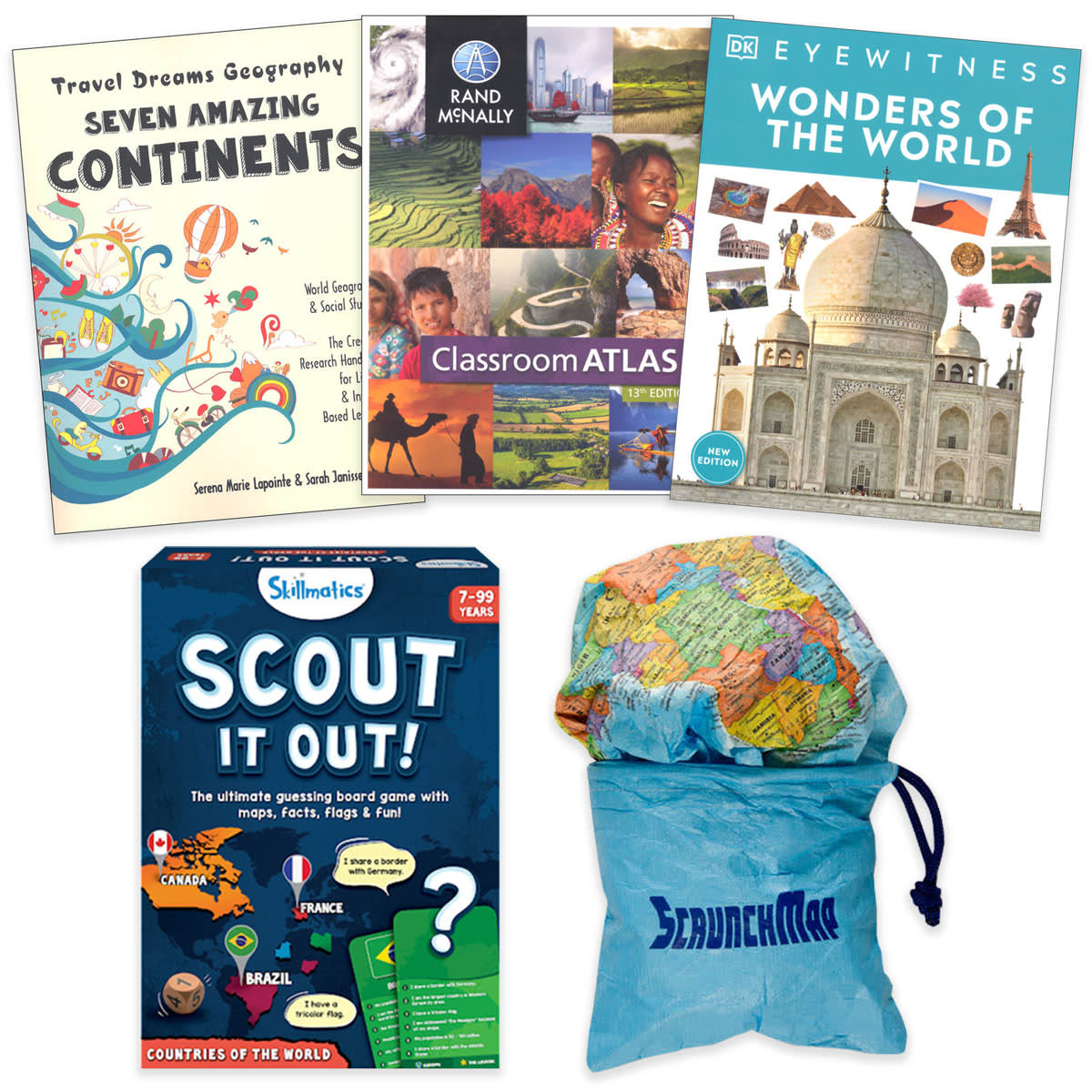 Travel Dreams Geography Seven Amazing Continents Package