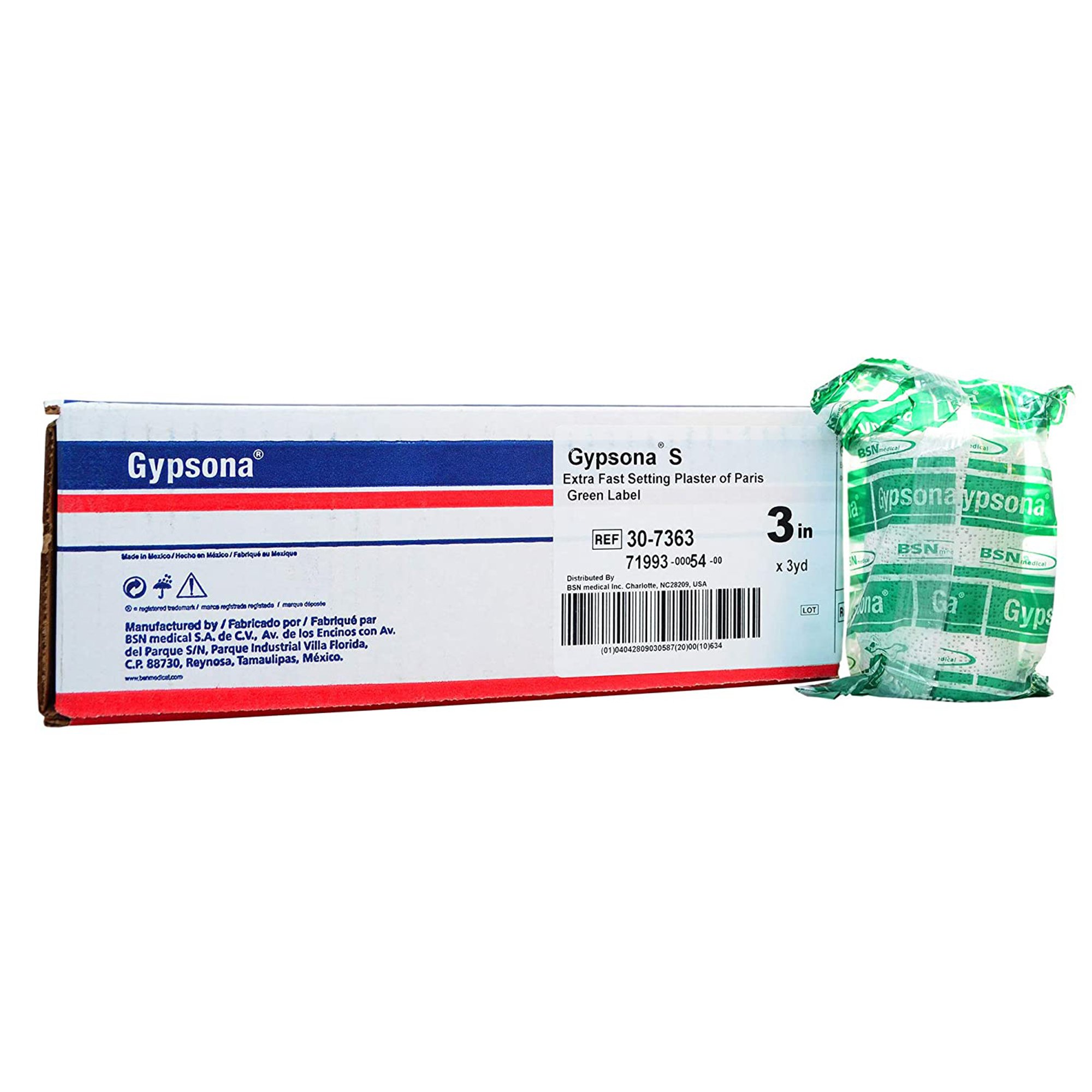 Gypsona S Plaster Bandage, 3 Inch x 3 Yard MK 448121