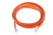 Cat6 Ethernet Patch Cable, Non-Booted, UTP, 5 ft, Orange