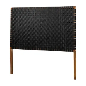 Woven Leather Headboard