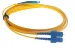 2 Meters SC-SC OS2 UPC Fiber Patch Cable, 9/125 Singlemode Duplex