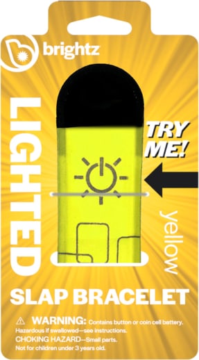 Lighted Slap Bracelet - Yellow